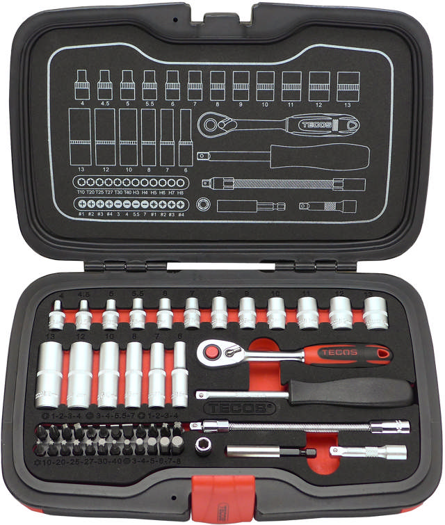 Hylsysarja T1848 1/4