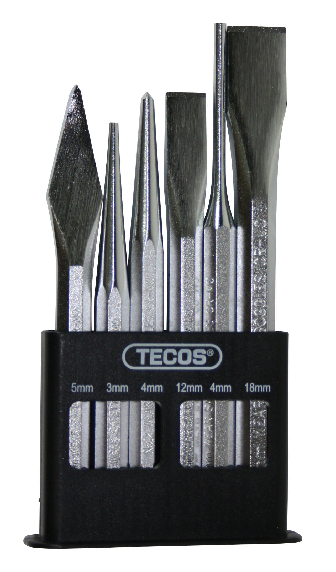 Tuurna, pistepuikko, meisselisarja 6 osaa