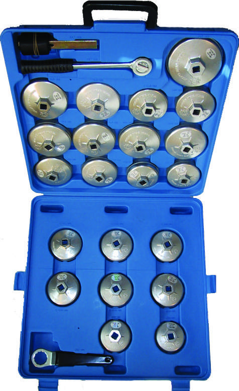 Öljysuodatinkuppisarja 24 osaa