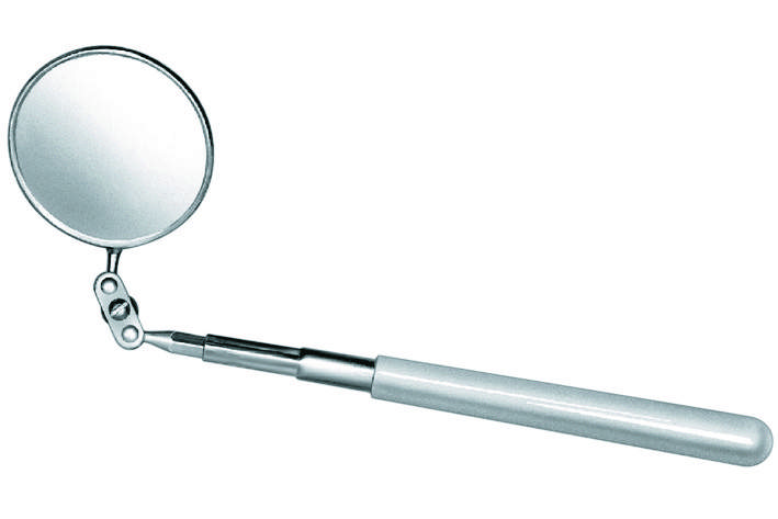 Teleskooppipeili ø57 mm Pyöreä