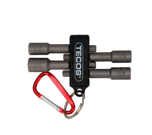 Kierretappisarjasetti, M6, M8, M10 ja M12, 4 osaa