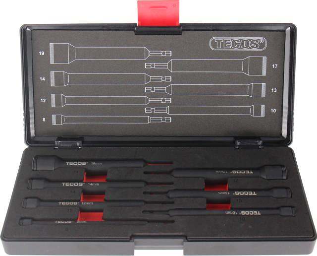 Syvät pulttipiikit, 150mm, 7 ossa