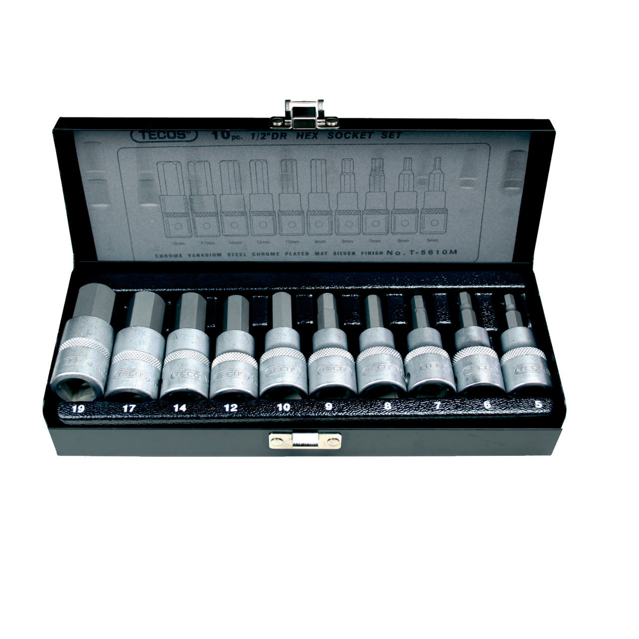 T-5610M Hex pipesett, 1/2