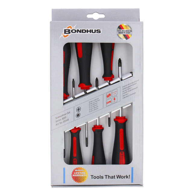 Ruuvitalttasarja PZ/Torx 6 osaa