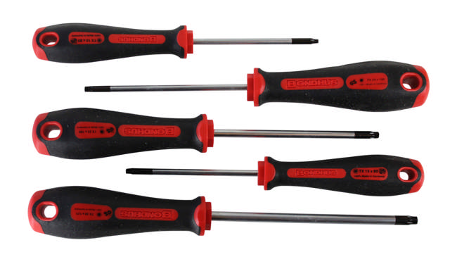 Ruuvitalttasarja Torx 5 osaa