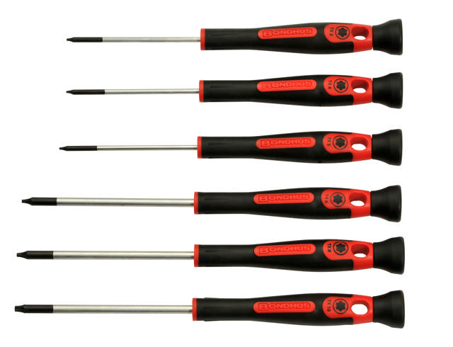 Ruuvitalttasarja Torx 6 osaa