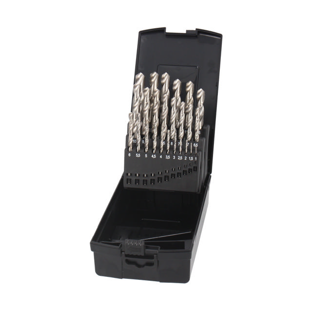 HSS Pro Bright - metalliporasarja, 25 kpl: 1 - 13 mm