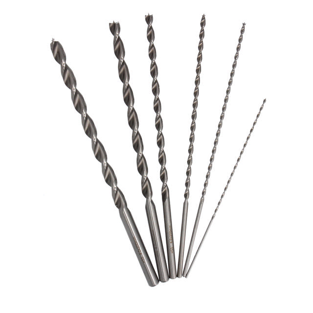 Spiraaliporasarja puulle 200 mm - 6 osaa