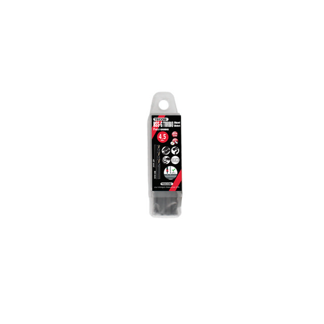 HSS-G Turbo pora, 4,5 x 80 mm, DIN 388, Box 10 kpl.