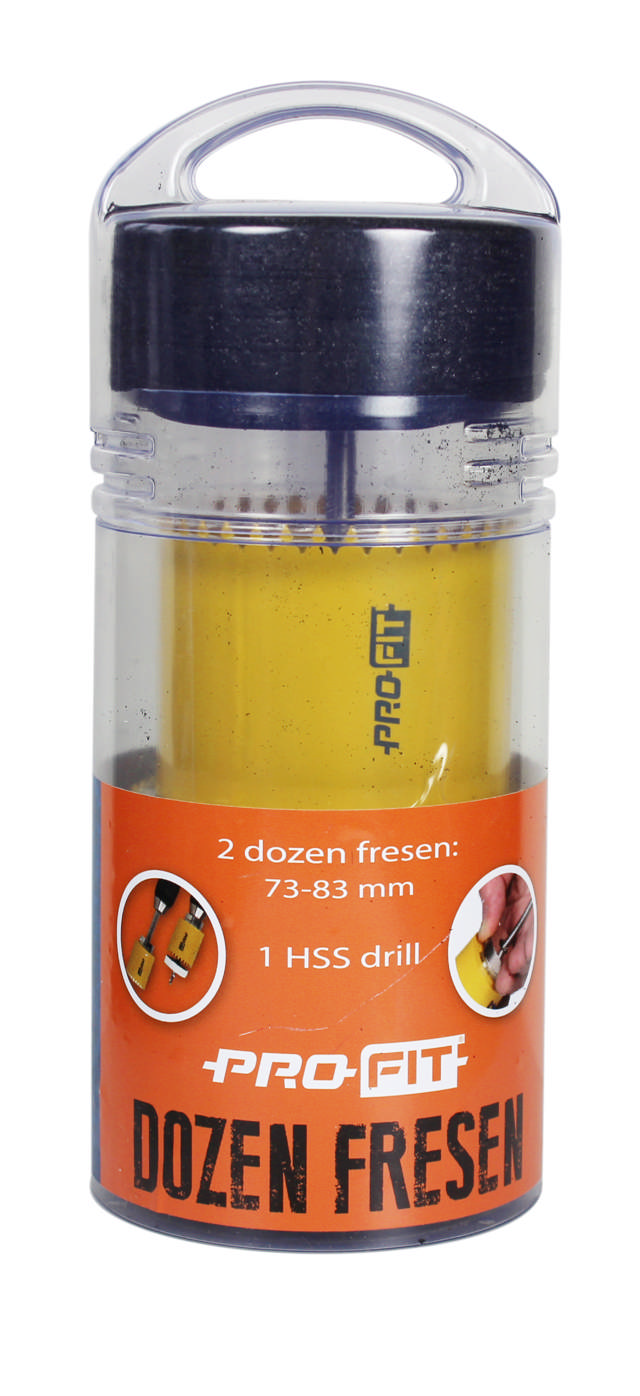 Reikäsahasarja Dozen Fresen 73-83 mm