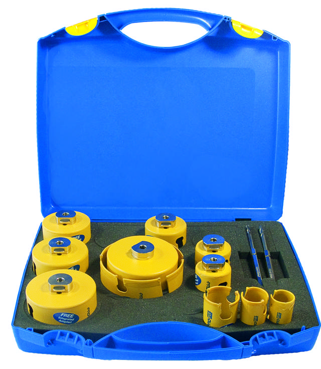 Reikäsahasarja MP Rakennus 35 - 133 mm, 12 osaa