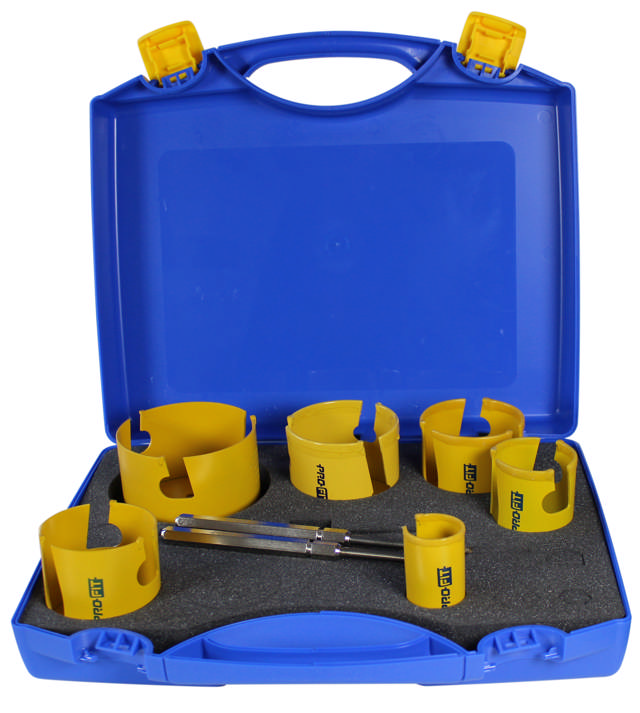 Reikäsahasarja MP Sähkö 35 - 95 mm - 7 osaa