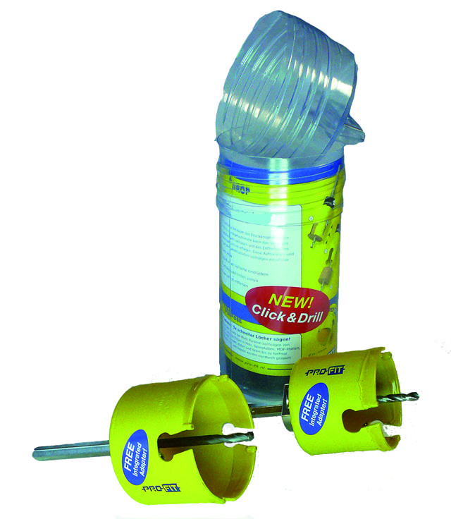 Reikäsahasarja MP Sähkö SE 73 - 83 mm, 4 osaa