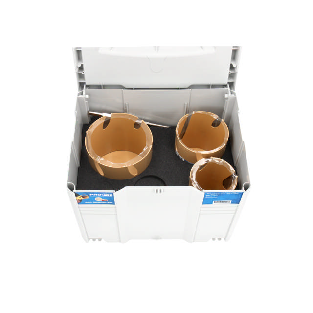 Reikäsahasarja MPL 86 - 111 - 133 - 168 mm