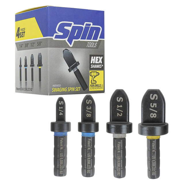 Spin laajennustyökalu, 4 osaa