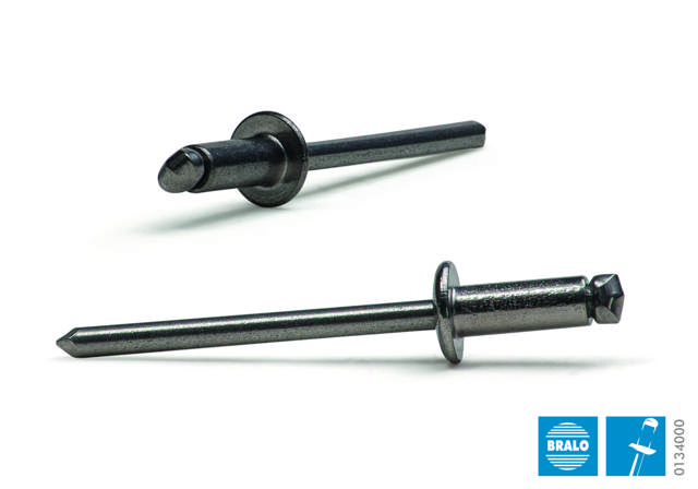 Blindnitte 4,8 x 12 mm A4/A4, 250 stk.