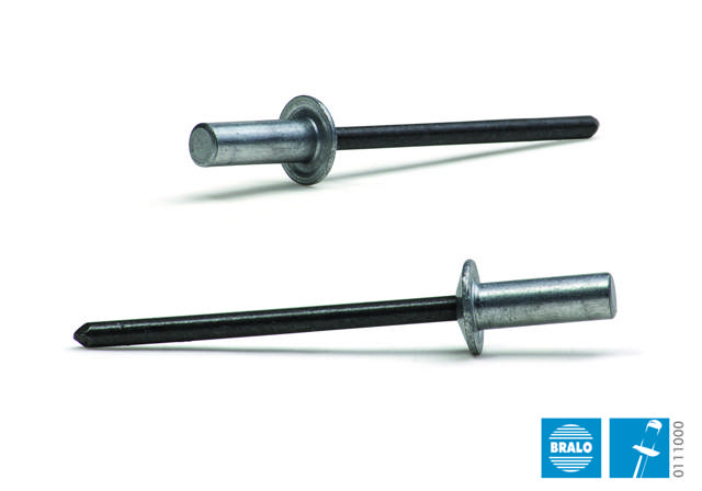 Vetoniitti 3,2 x 6,5 mm Alu/Teräs 500 kpl.