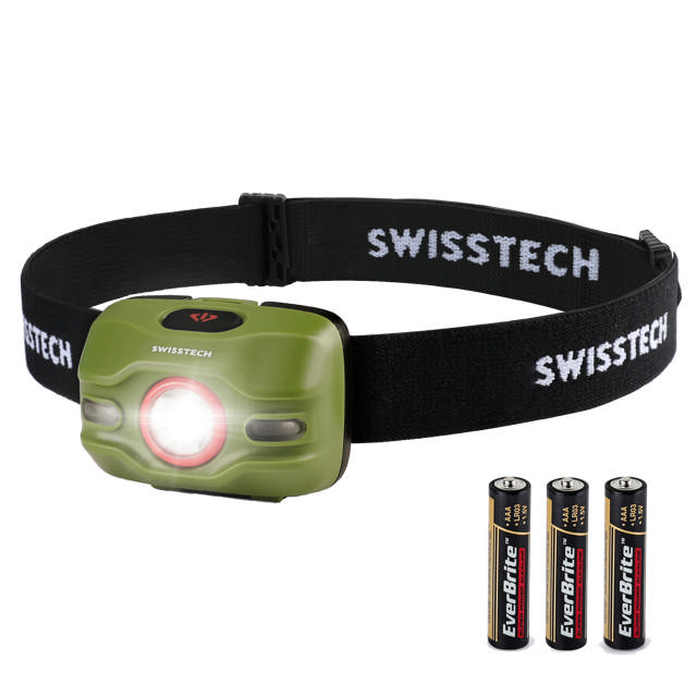 Otsalamppu, 250 LM - Vihreä