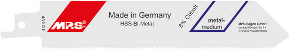 Puukkosahanterä 4413VP - 2 kpl, 150 mm BiM 10-14tpi