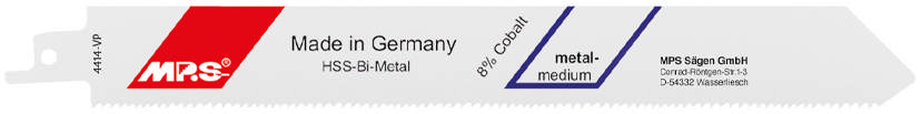 Puukkosahanterä 4414VP - 2 kpl, 225 mm BiM 10-14tpi