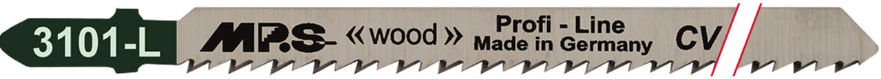 Sticksågsblad 3101L - 5 st., 130 mm CrV 10tpi