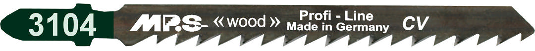 Sticksågsblad 3104 - 25 st., 100 mm CrV 6 tpi