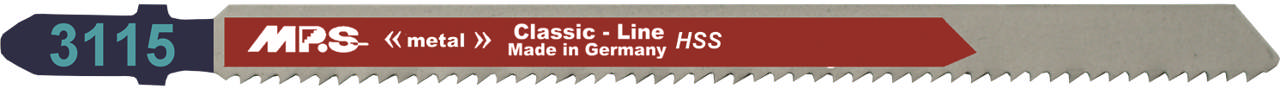 Pistosahanterät 3115 - 5 kpl 2 mm, 132 mm HSS 12 tpi