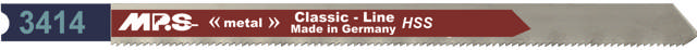 Pistosahanterät 3414, 5 kpl, 132 mm HSS 21 tpi