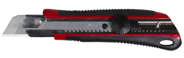 Katkoteräveitsi 25 mm ruuvilukolla