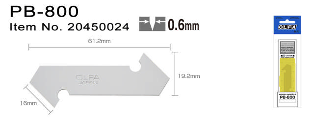 PB-800 Knivblade