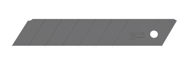 HBB-5B Katkoteräveitsiblade 25 mm