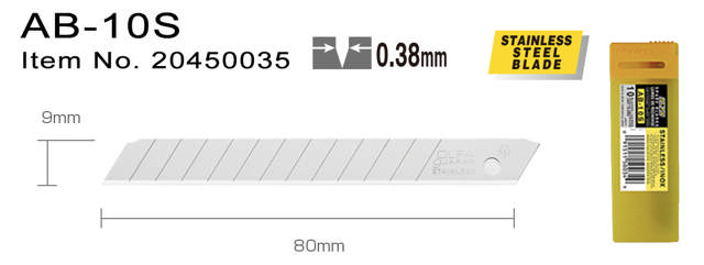 AB-10S Katkoterät 9 mm