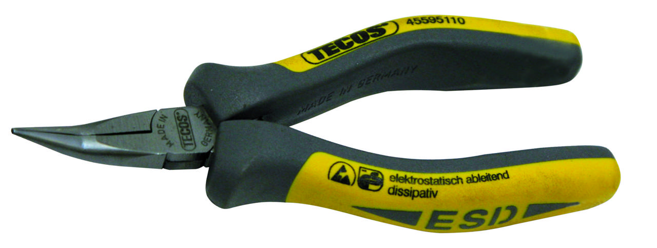 Kärkipihdit taivutetut 40° ESD 130 mm