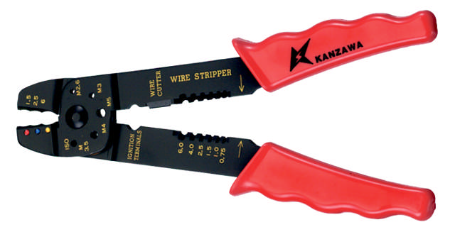 100 A Liitinpihdit Punainen