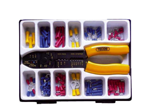 Johtoliitin ja pihtisarja, 101 osaa