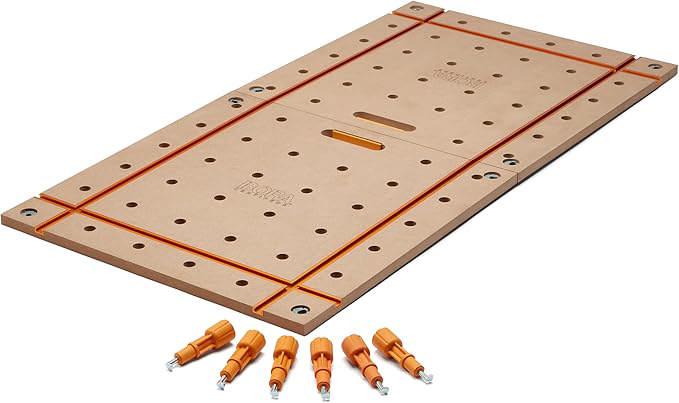 Centipede 610 × 1200 mm Track-bordplate