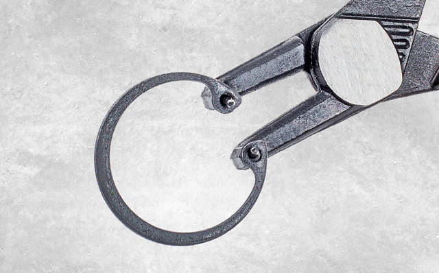 Lukkorengaspihti 19 - 60 mm ulko 90°