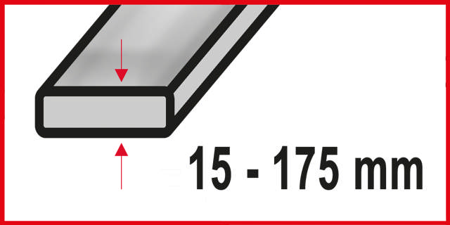 Puukkosahanterä 4032 - 5 kpl, 230 mm CrV 4 tpi