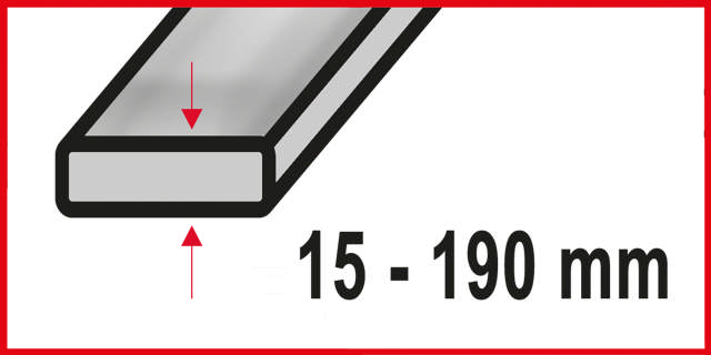 Puukkosahanterä 4052 - 2 kpl, 240 mm CrV 4-5 tpi