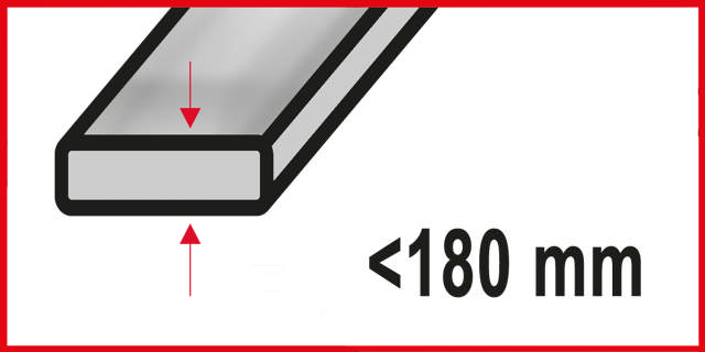 Puukkosahanterä 4444 - 2 kpl, 230 mm Bimetalli 6 tpi