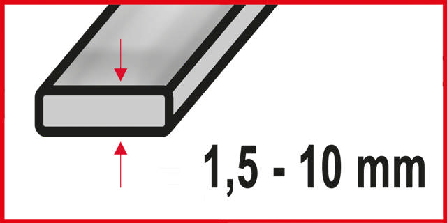Pistosahanterä 3107, 5 kpl 75 mm CrV 21 tpi