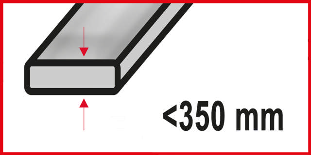 Puukkosahanterä 4039 - 1 kpl, 410 mm CrV