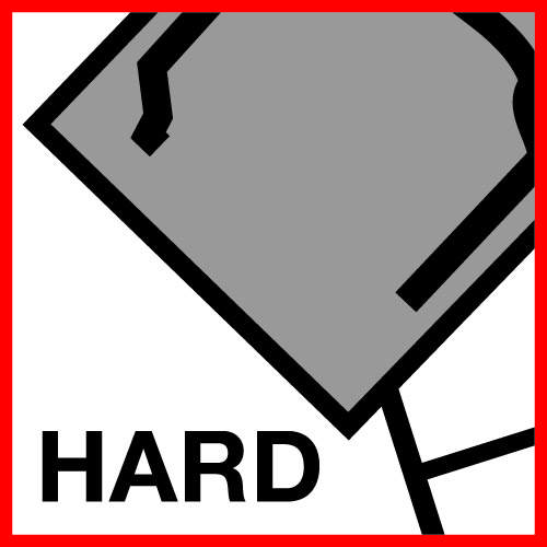 Pistosahanterä 3140 - 1 kpl, 75 mm HM Grit tpi