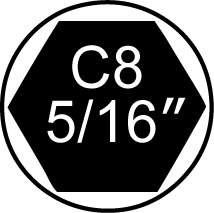 Kärki TXT20 x 30 mm x 5/16