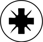 Kärki PZ1 x 150 mm, 3 kpl.