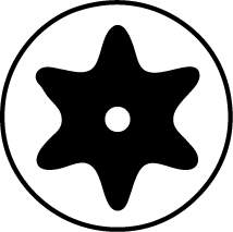 Kärki PZ2 x 50 mm, 10 kpl.