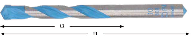 Multirakennepora 6 x 100 mm