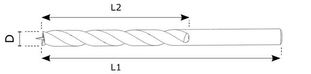 Puupora 20 x 140/205 mm