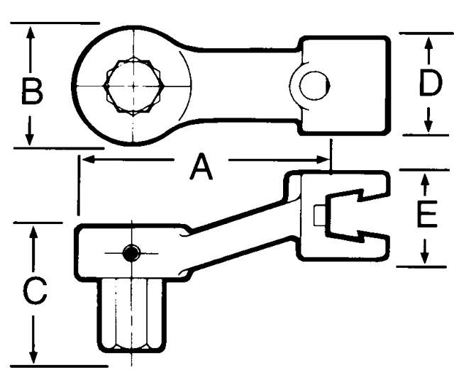 Hexnøgle hoved HD 10mm