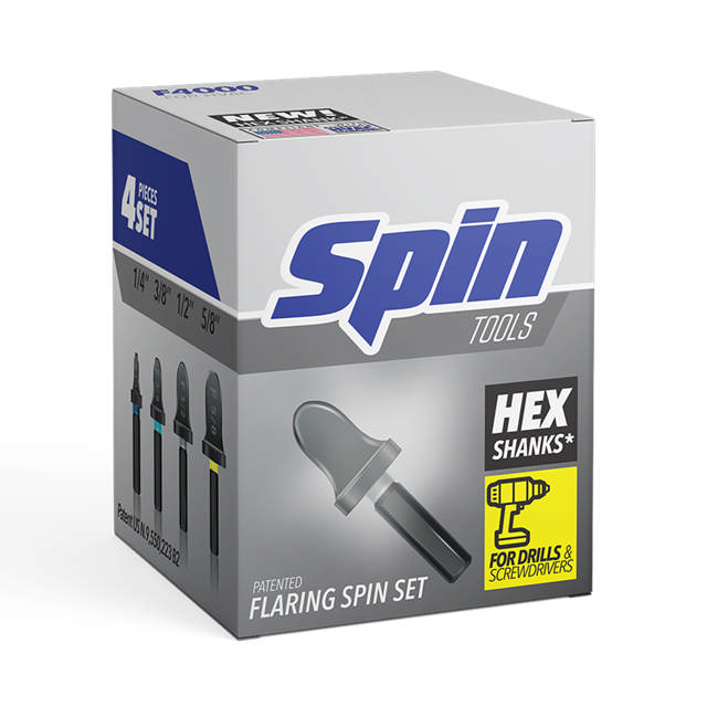 Spin Laippa työkalusarja 4 osaa